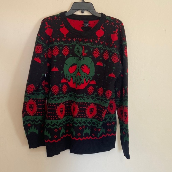 Disney Sweaters - Disney Snow White Poisoned Apple Christmas Sweater.